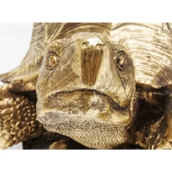 Deko & Geschenkartikel-KARE Design Deko Figur Turtle Gold Gros