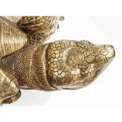 Deko & Geschenkartikel-KARE Design Deko Figur Turtle Gold Gros