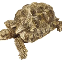 Deko & Geschenkartikel-KARE Design Deko Figur Turtle Gold Gros