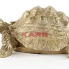 Deko & Geschenkartikel-KARE Design Deko Figur Turtle Gold Klein