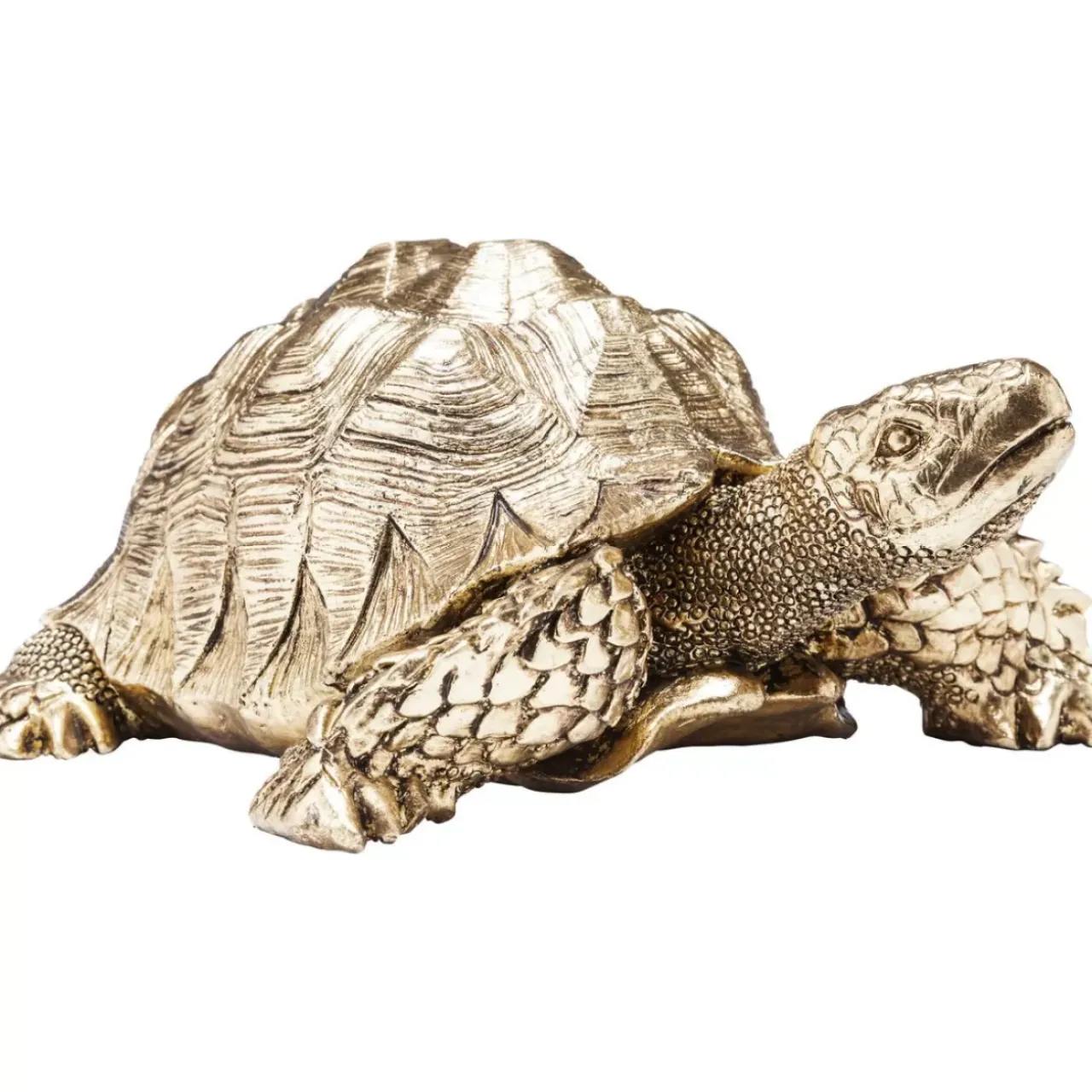 Deko & Geschenkartikel-KARE Design Deko Figur Turtle Gold Klein