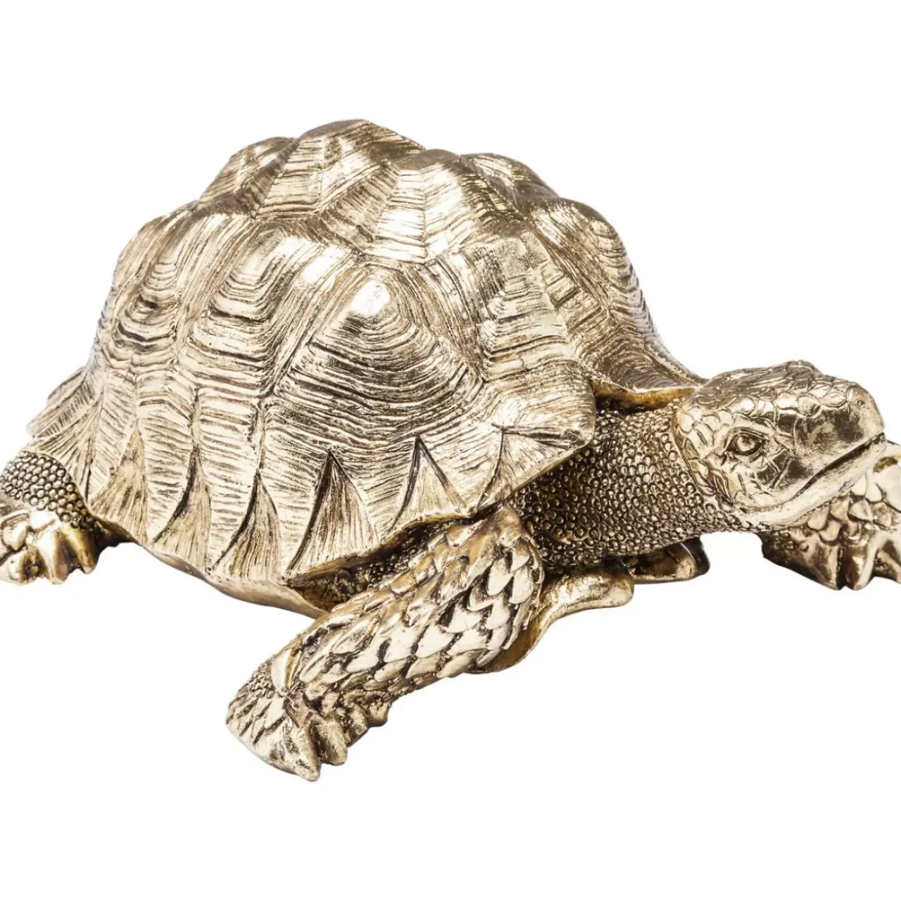 Deko & Geschenkartikel-KARE Design Deko Figur Turtle Gold Klein