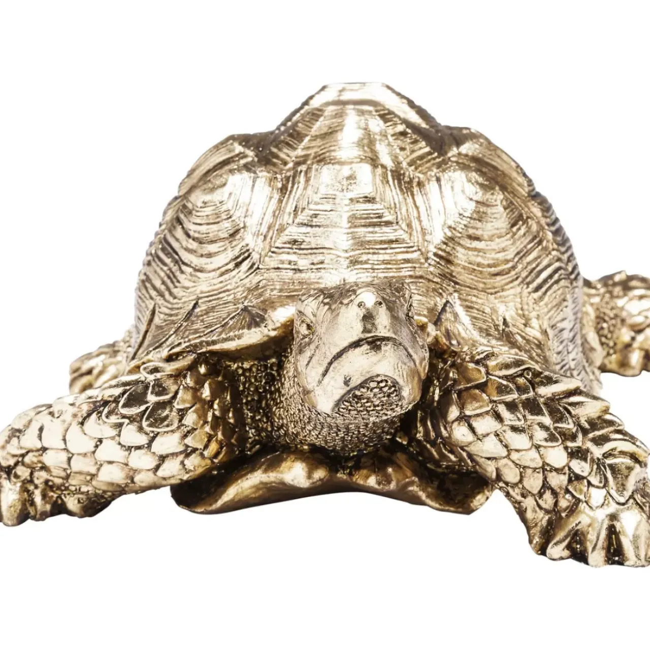 Deko & Geschenkartikel-KARE Design Deko Figur Turtle Gold Klein