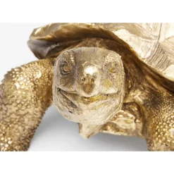 Deko & Geschenkartikel-KARE Design Deko Figur Turtle Gold Medium