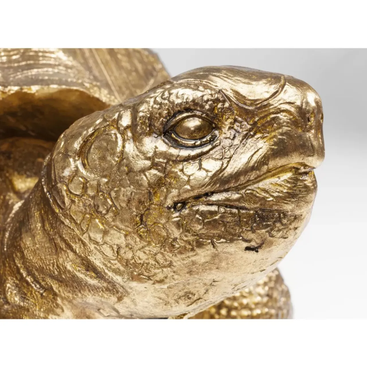 Deko & Geschenkartikel-KARE Design Deko Figur Turtle Gold Medium