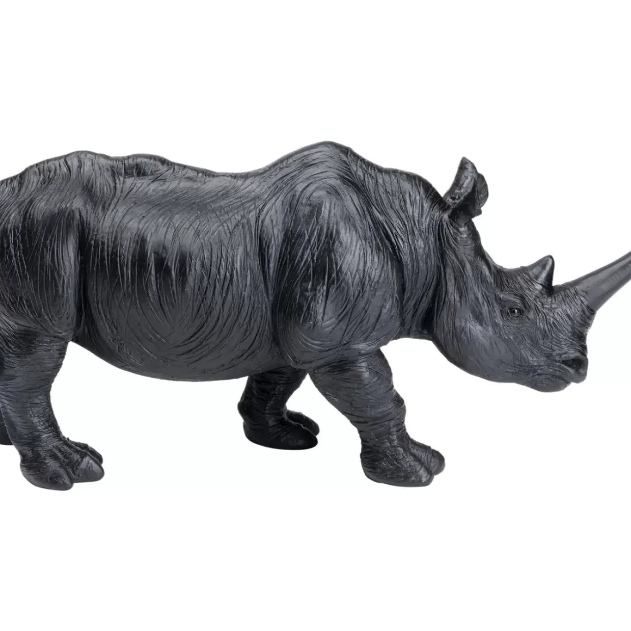 Deko & Geschenkartikel-KARE Design Deko Figur Walking Rhino Schwarz