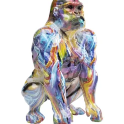 Deko & Geschenkartikel-KARE Design Deko Figur Watching Gorilla Bunt