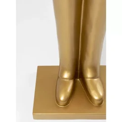 Deko & Geschenkartikel-KARE Design Deko Figur Welcome Guests Gold Xl