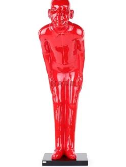 Deko & Geschenkartikel-KARE Design Deko Figur Welcome Guests Red Xl