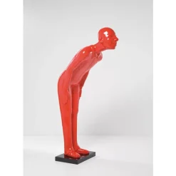 Deko & Geschenkartikel-KARE Design Deko Figur Welcome Guests Red Xl