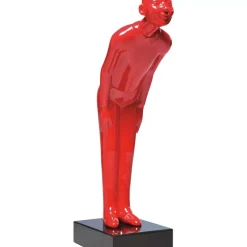 Deko & Geschenkartikel-KARE Design Deko Figur Welcome Guests Red Small
