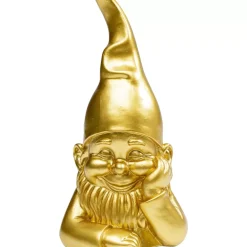 Deko & Geschenkartikel-KARE Design Deko Figur Zwerg Gold 21Cm