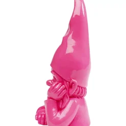 Deko & Geschenkartikel-KARE Design Deko Figur Zwerg Pink 21Cm
