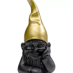 Deko & Geschenkartikel-KARE Design Deko Figur Zwerg Schwarz 21Cm