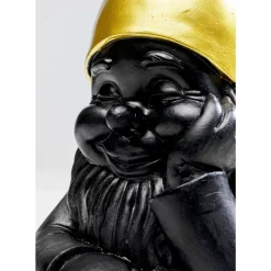 Deko & Geschenkartikel-KARE Design Deko Figur Zwerg Schwarz 21Cm