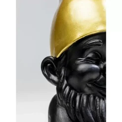 Deko & Geschenkartikel-KARE Design Deko Figur Zwerg Schwarz 21Cm