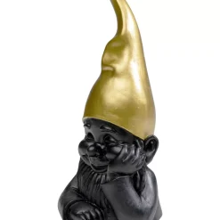 Deko & Geschenkartikel-KARE Design Deko Figur Zwerg Schwarz 21Cm