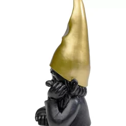 Deko & Geschenkartikel-KARE Design Deko Figur Zwerg Schwarz 21Cm