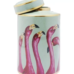Deko & Geschenkartikel-KARE Design Deko Gefas Flamingos 29Cm