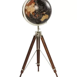 Deko & Geschenkartikel-KARE Design Deko Globus Earth Schwarz