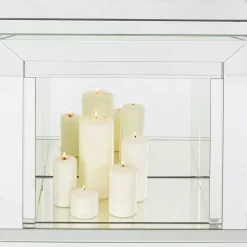 Kleinmöbel & Sonstiges-KARE Design Deko Kamin Crystal 71X70Cm