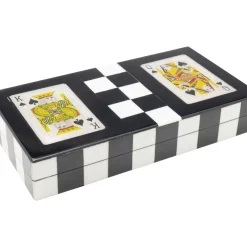 Deko & Geschenkartikel-KARE Design Deko Karten Box Gamble (4/Tlg.)