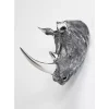 Bilder-KARE Design Deko Kopf Rhino Antique