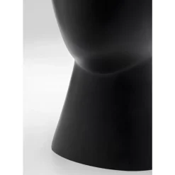 Deko & Geschenkartikel-KARE Design Deko Objekt Abstract Face Schwarz 34Cm