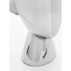 Deko & Geschenkartikel-KARE Design Deko Objekt Abstract Face Silber 22Cm