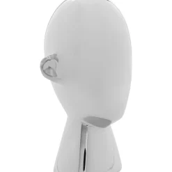 Deko & Geschenkartikel-KARE Design Deko Objekt Abstract Face Silber 22Cm