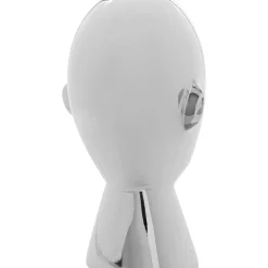 Deko & Geschenkartikel-KARE Design Deko Objekt Abstract Face Silber 22Cm