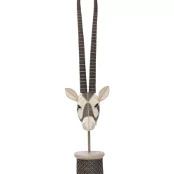 Deko & Geschenkartikel-KARE Design Deko Objekt Antelope Head Pearls 124