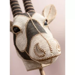 Deko & Geschenkartikel-KARE Design Deko Objekt Antelope Head Pearls 124