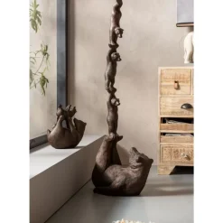 Deko & Geschenkartikel-KARE Design Deko Objekt Artistic Bears Balance 121Cm