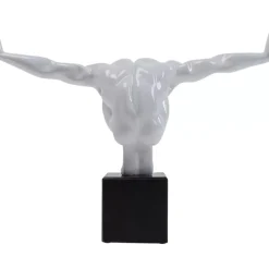 Deko & Geschenkartikel-KARE Design Deko Objekt Athlet White Small