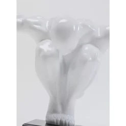 Deko & Geschenkartikel-KARE Design Deko Objekt Athlet White Small