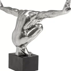 Deko & Geschenkartikel-KARE Design Deko Objekt Athlete Xl Silber