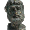 Deko & Geschenkartikel-KARE Design Deko Objekt Bearded Man Grau 11Cm