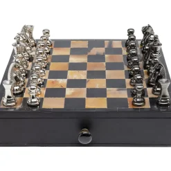 Sonstiges & Zubehör Accessoires-KARE Design Deko Objekt Chess Antique 36X33Cm