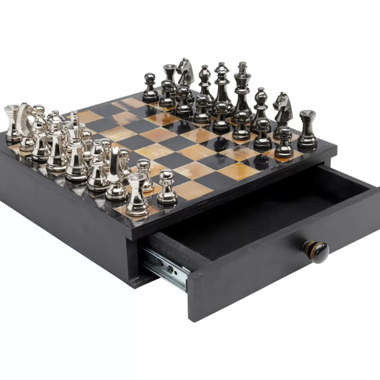 Sonstiges & Zubehör Accessoires-KARE Design Deko Objekt Chess Antique 36X33Cm