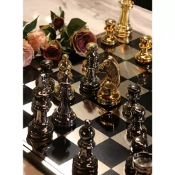 Sonstiges & Zubehör Accessoires-KARE Design Deko Objekt Chess 60X60