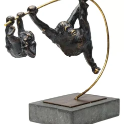 Deko & Geschenkartikel-KARE Design Deko Objekt Climbing Monkeys
