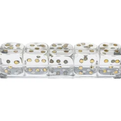 Sonstiges & Zubehör Accessoires-KARE Design Deko Objekt Dice Transparent 17X4Cm