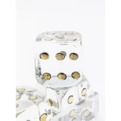 Sonstiges & Zubehör Accessoires-KARE Design Deko Objekt Dice Transparent 17X4Cm