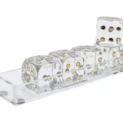 Sonstiges & Zubehör Accessoires-KARE Design Deko Objekt Dice Transparent 17X4Cm