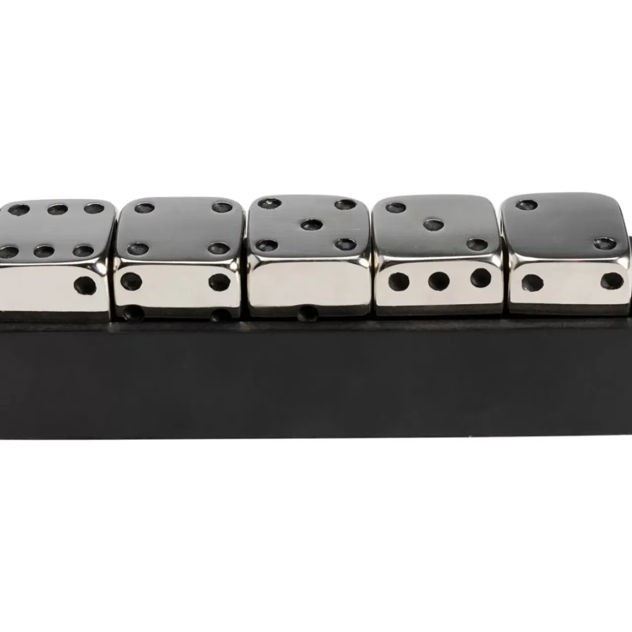 Sonstiges & Zubehör Accessoires-KARE Design Deko Objekt Dices Silber 20X6Cm
