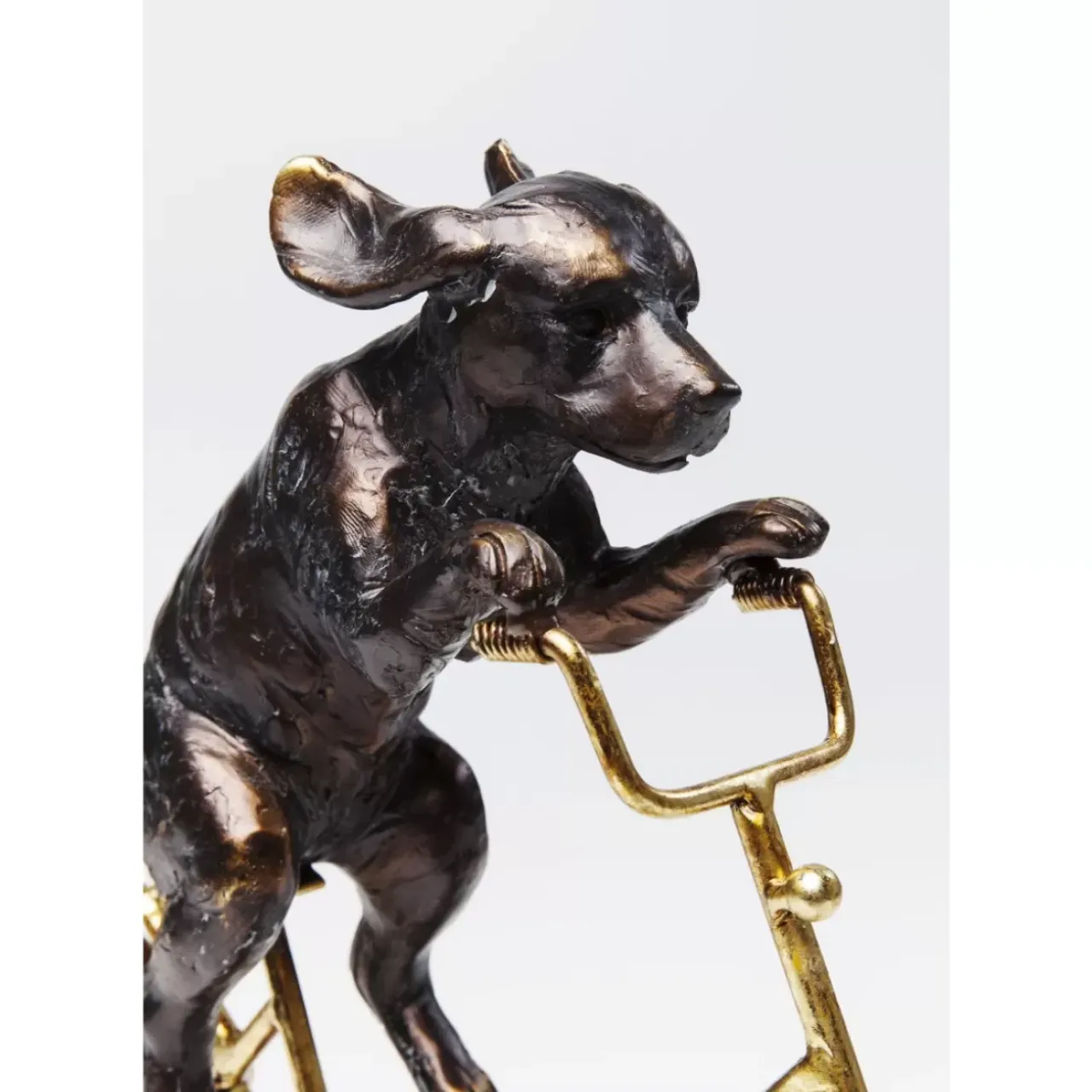 Deko & Geschenkartikel-KARE Design Deko Objekt Dog With Bicycle