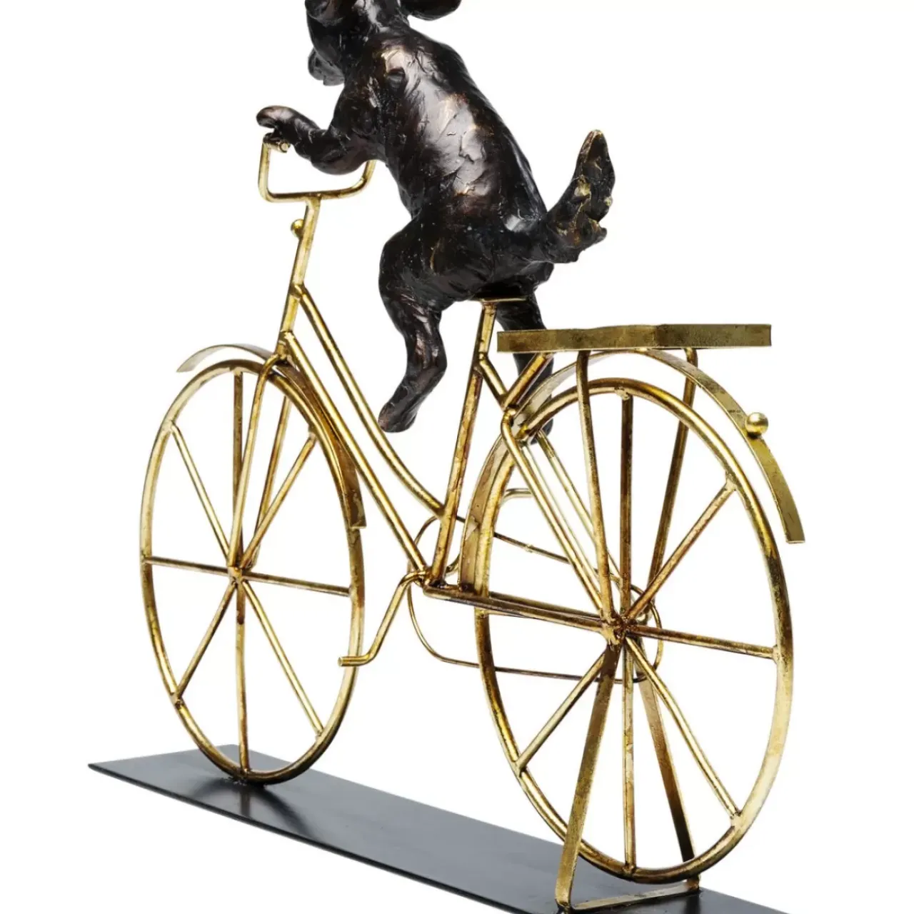 Deko & Geschenkartikel-KARE Design Deko Objekt Dog With Bicycle