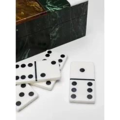 Sonstiges & Zubehör Accessoires-KARE Design Deko Objekt Domino Grun 21X5Cm