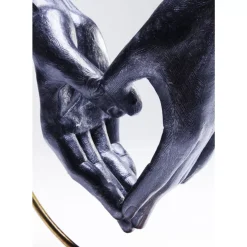 Deko & Geschenkartikel-KARE Design Deko Objekt Elements Heart Hand 33,5Cm